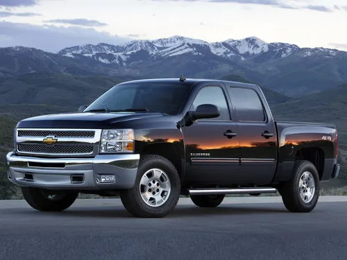 Логотип Chevrolet Silverado Пикап 2дв./4дв. 2 поколение