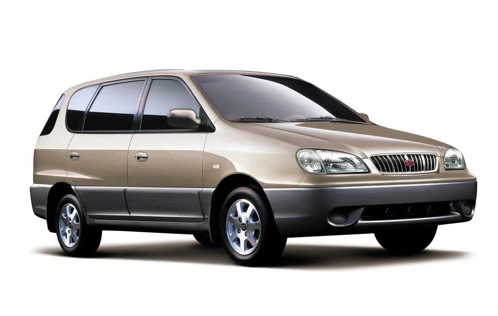 Логотип Kia Carens Минивэн 5 дв. 1 поколение