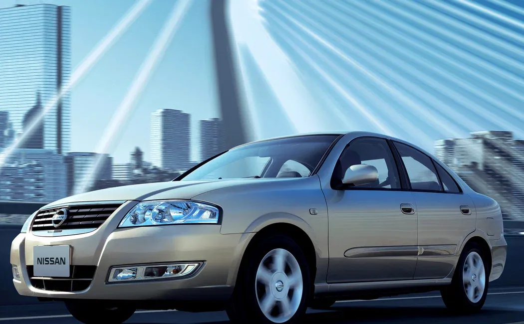 Логотип Nissan Sunny Седан 4 дв. B10