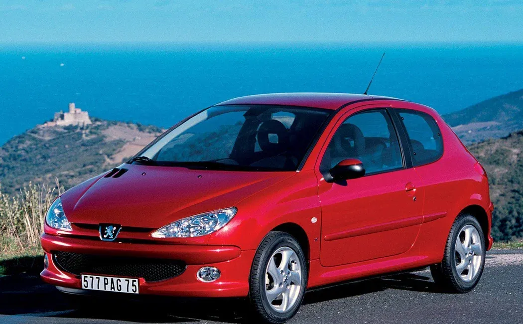 Логотип Peugeot 206 Хэтчбек 3 дв. 1 поколение