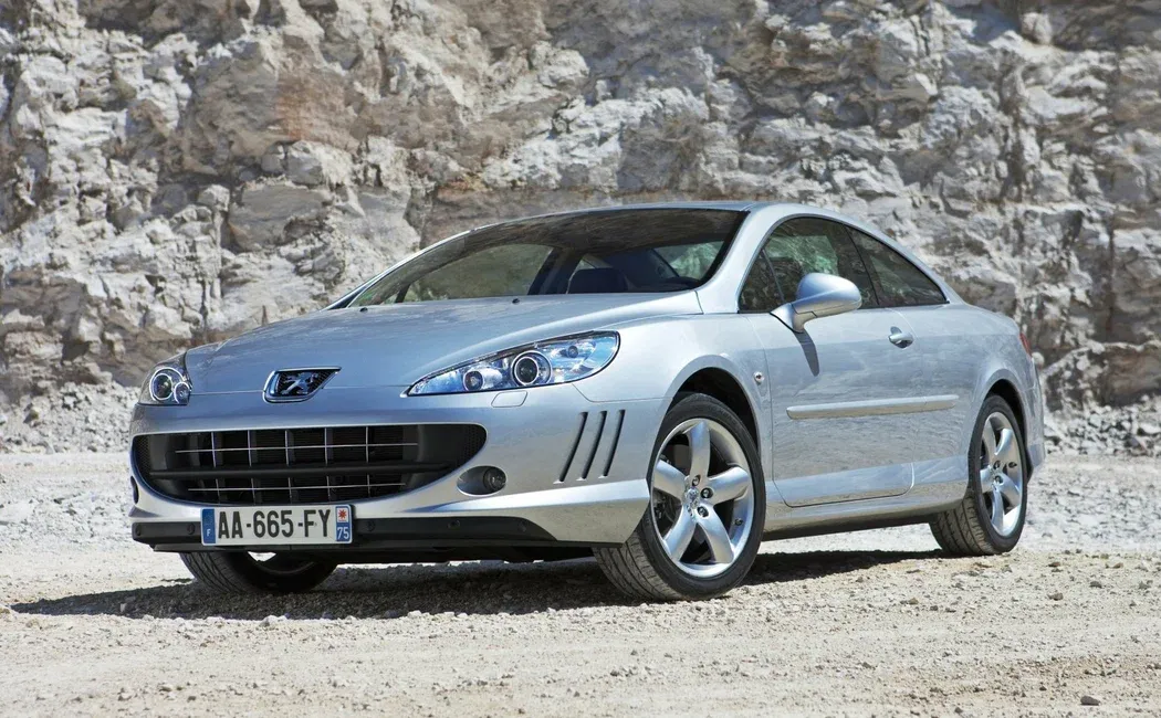 Логотип Peugeot 407 Купе 2 дв. 1 поколение