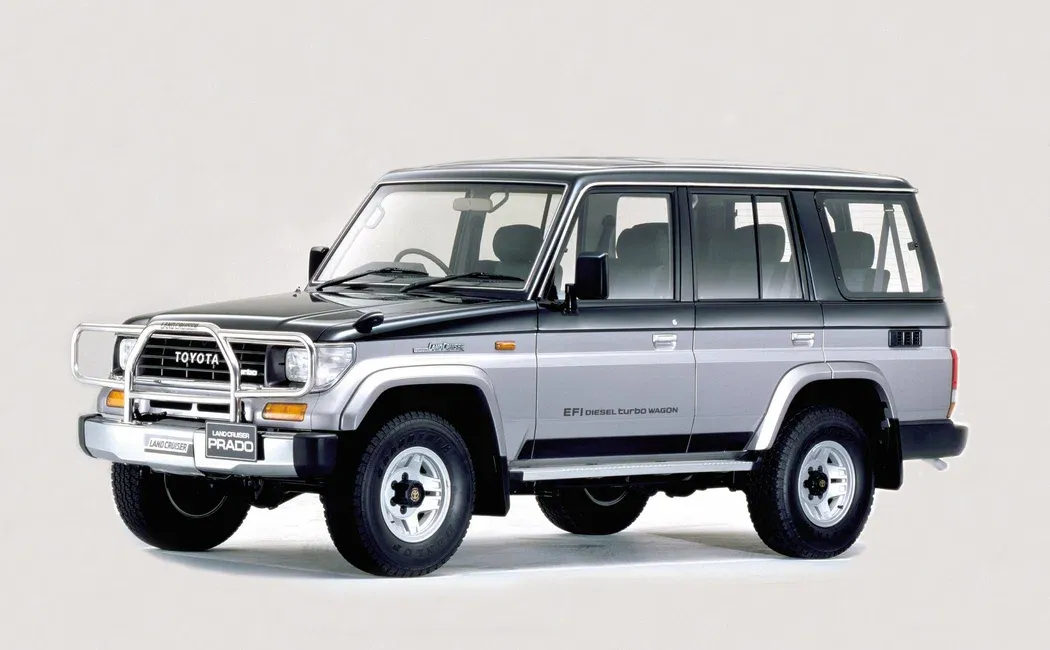 Логотип Toyota Land Cruiser Prado Внедорожник 5 дв. 70 поколение